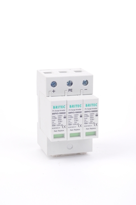GDT 1000V 유형 2 DC 서지 차단 장치 35 Mm 태양 Spd PV