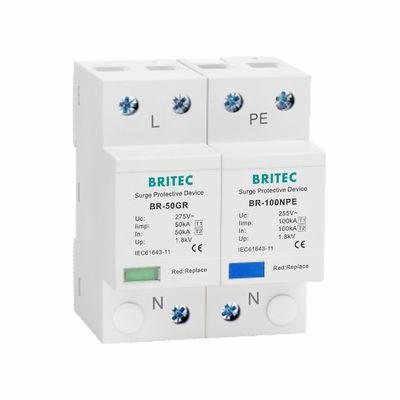 OEM 전압 보호 장치 Iimp 50kA B 클래스 번개 보호기