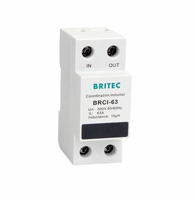 BRCI-63 조정 인덕터 AC SPD 번개 보호 장치 전기 보호 장치