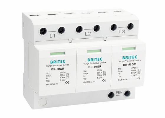 3개의 폴란드 산업 큰 파도 보호 장치 3 단계 150 전압에 의하여 주문을 받아서 만들어지는 로고