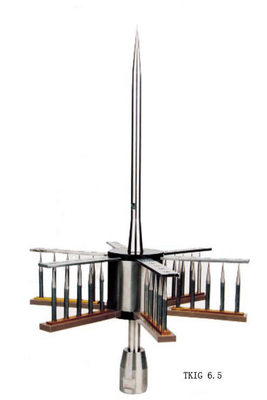 TKIG6.5 38mm 지름과 102M 보호 반지름으로 높은 부식 저항을위한 번개 막