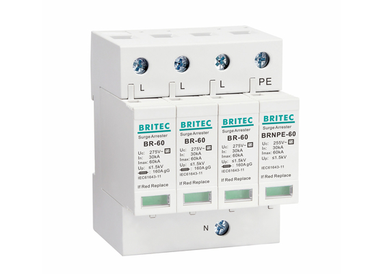 275V 60ka 전류 파동 보호 장치 집 피뢰기 보호자