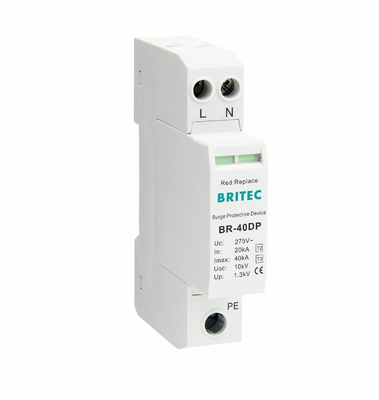 BR-40DP 2P 275v 등급 전압 급류 보호 장치 3형 Spd