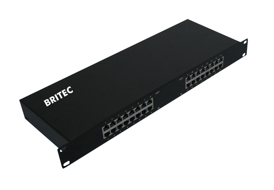 BRRJ45L-16R 1000Mbps/100Mbps RJ45 급증 보호 네트워크 랙 장착 이더넷 급증 보호 이더넷 번개 보호