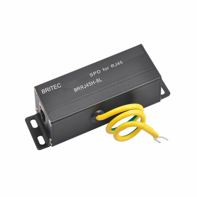 LAN 이더넷 서지 보안 장치 네트워크 spd를 위한 TUV 100Mbps 신호 데이터 RJ45 SPD 서지 안전장치
