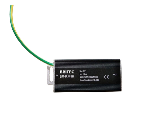 LAN 이더넷 서지 보안 장치 네트워크 spd를 위한 TUV 100Mbps 신호 데이터 RJ45 SPD 서지 안전장치