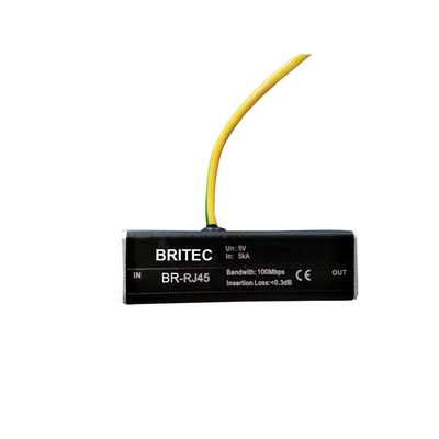 RJ45 SPD 이더넷 데이터 급증 보호 장치 Din Rail 급증 차단 장치 번개 네트워크