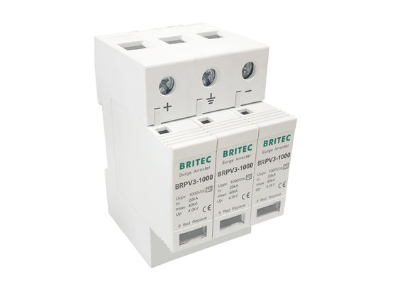 광기전성 40kA DC 서지 보안 장치 PV 방지 장치 SPD 전력 전광 어레스터들