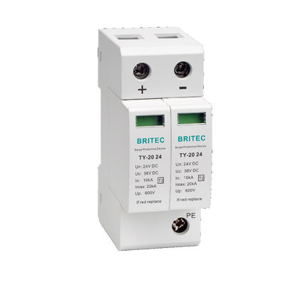 TY-40 220 DC SPD 전압 보호 장치 타입 2 태양 전압 차단기 DC 220V