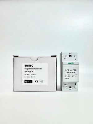 BR-POE-P 신호 초파수 차단 초파수 차단 데이터 네트워크 rj45 초파수 보호