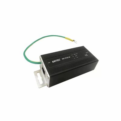 BR-POE-M 48V RJ45 급증 보호 이더넷 급증 보호자 POE 전력 오버 이더넷 데이터 급증 보호자 POE 기가비트 1000mbps Rj45 이더넷 외부 급증 보호자 산업 네트워크 출구 금속