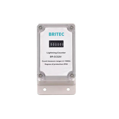 OEM BR-SC02E 0~999999 이벤트 번개 타격 카운터 장치 5kA-150kA