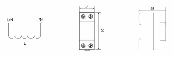 BRCI-63 디커플링 인덕턴스 디커플링 인덕턴스 번개 조정기 디커플러