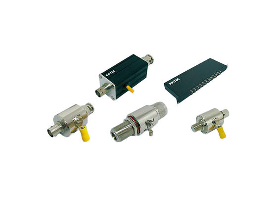 50 Ω 번개 똑똑한 서지 보호 장치 과열 보호 낮은 소비 BNC 소켓