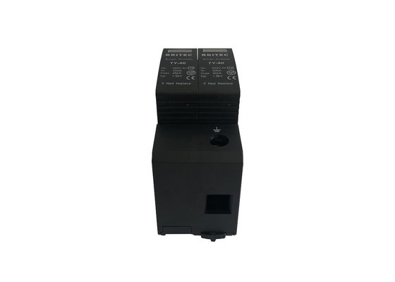 타입-2 Pluggable 2P 모듈 큰 파도 피뢰기 320V 40KA 큰 파도 보호 장치