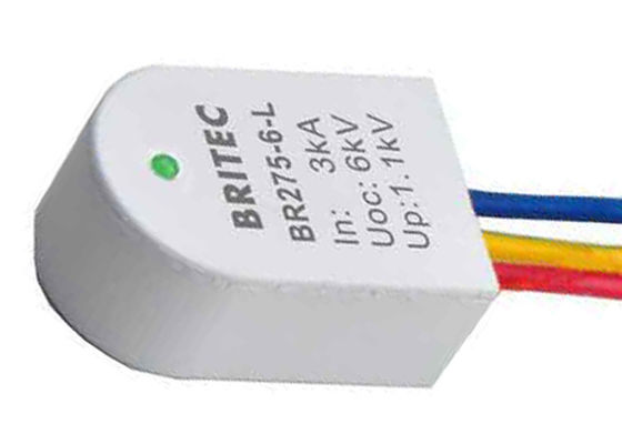 지도된 가로등을 위한 종류 III 275V 230V 3kA LED 큰 파도 보호 장치 SPD