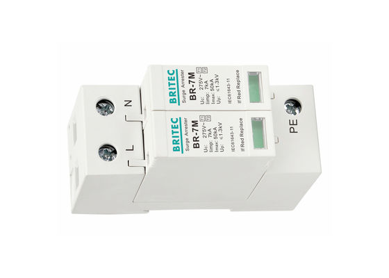 IEC 61643-11 7KA 피뢰기 SPD Ac 서지 보호 장치