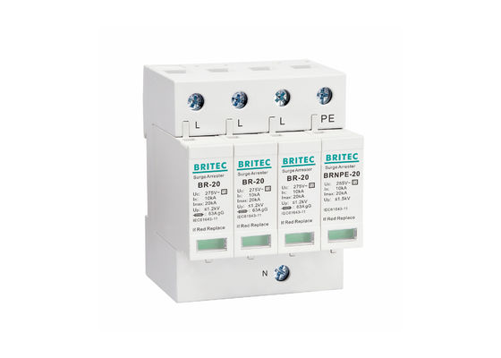 275V AC 서지 보호기 20kA 전기 번개 보호 장치