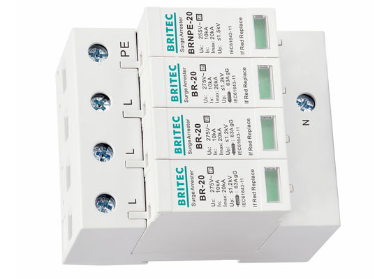 275V AC 서지 보호기 20kA 전기 번개 보호 장치